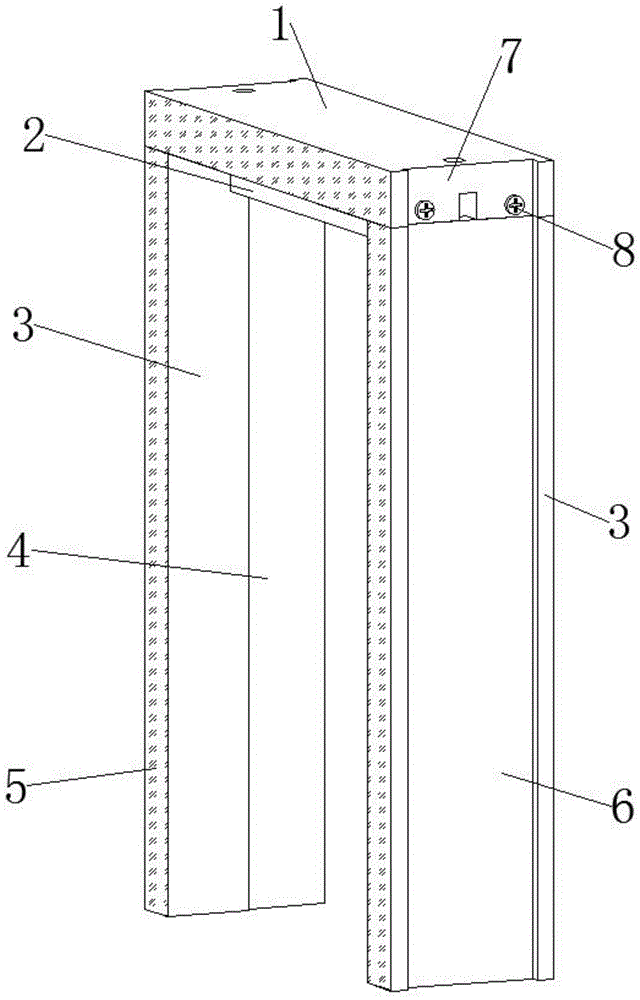 一种外遮阳门窗用可组装式的门框机构的制作方法