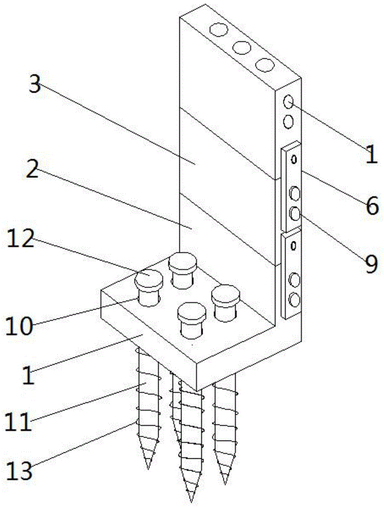 一种土木工程用宽基坑的侧壁支撑围挡装置的制作方法