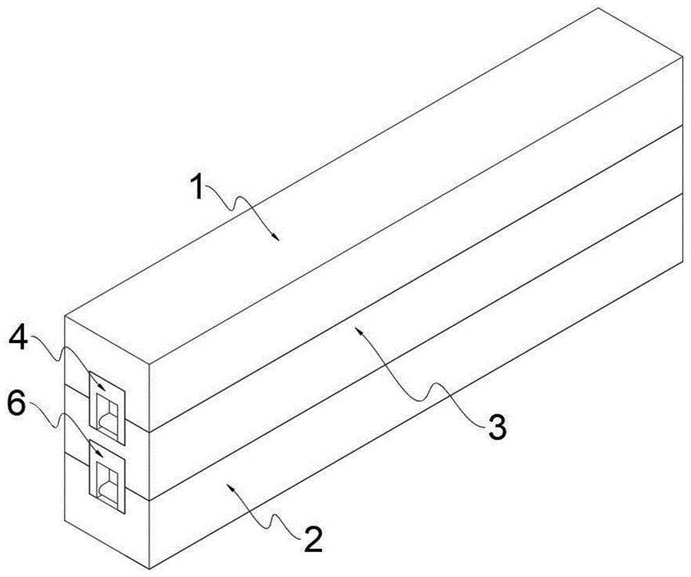 一种建筑装配用的PC构件承重墙结构的制作方法