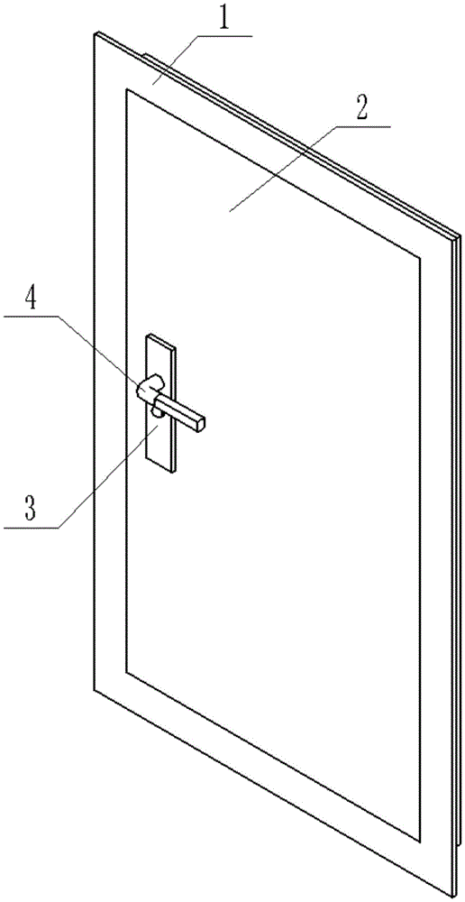 一种可更换铅板的铅防护门的制作方法