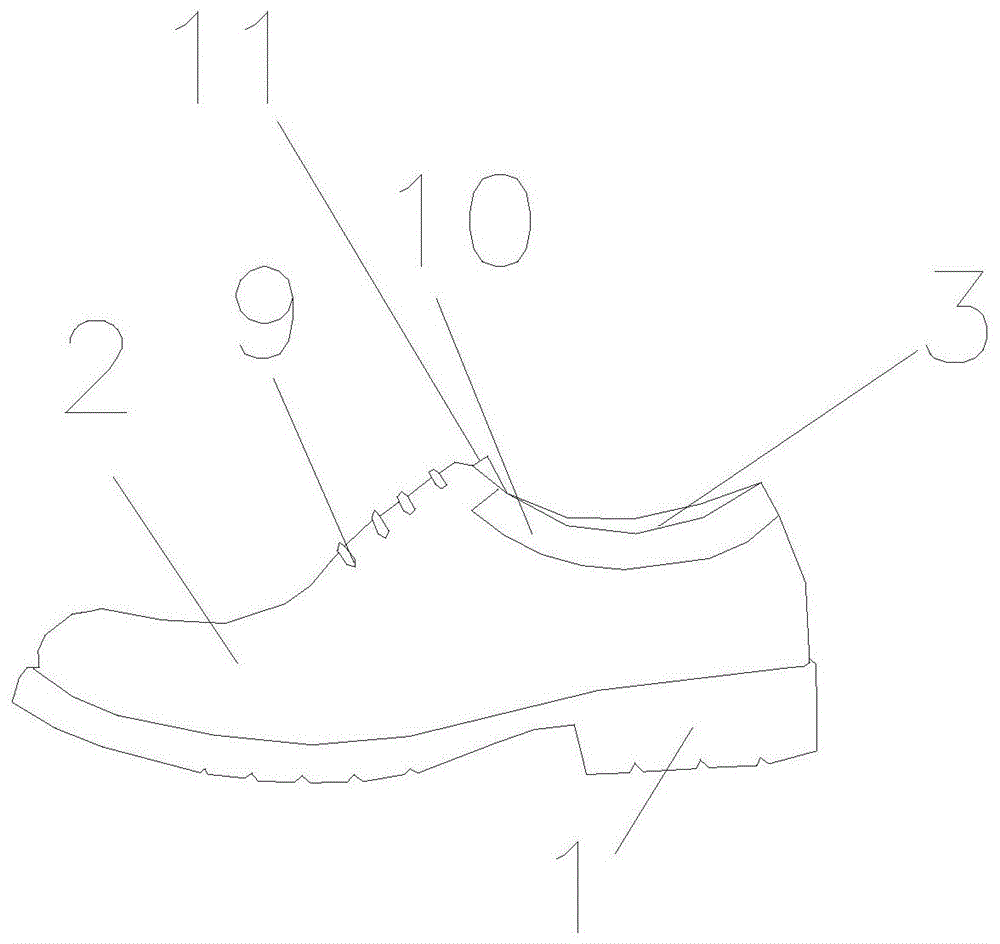 一种记步功能鞋的制作方法