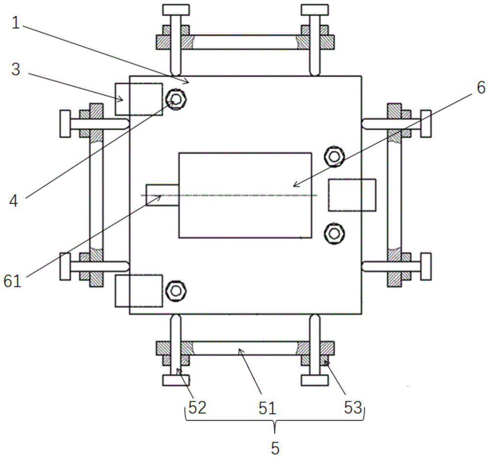 一种六自由度微米级同轴度调节装置及调节方法与流程