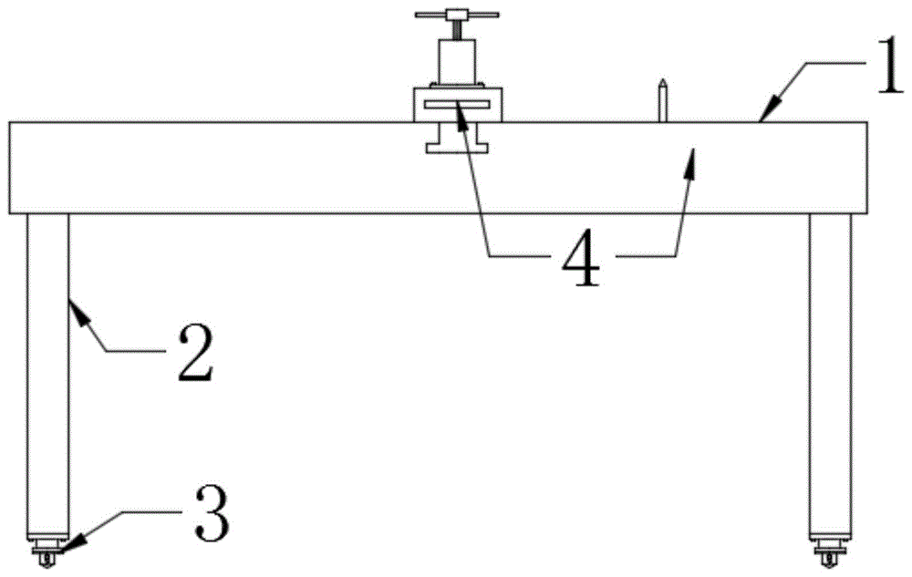 一种脚手架搭建用竹竿切断装置的制作方法