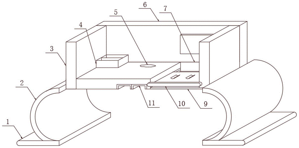 一种肾脏血液透析护理用托架的制作方法