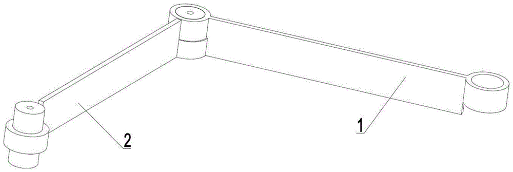 一种推拉型折叠门用的连接座的制作方法