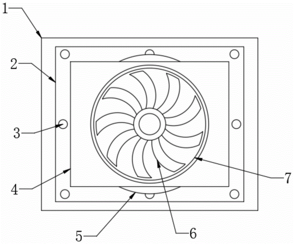 一种计算机CPU风扇降噪保护外壳的制作方法