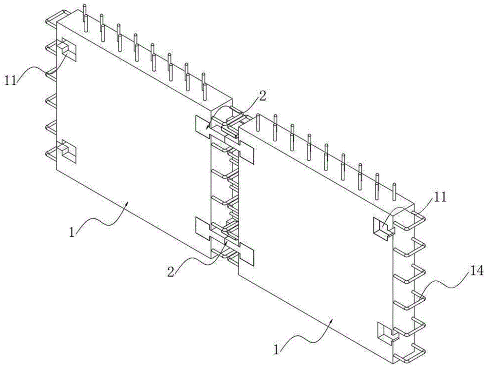 一种拼接式PC构件建筑墙体的制作方法