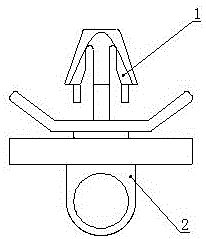 一种可旋转的卡孔式布线固定座的制作方法