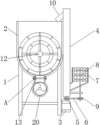 一种硅藻泥生产搅拌机的制作方法