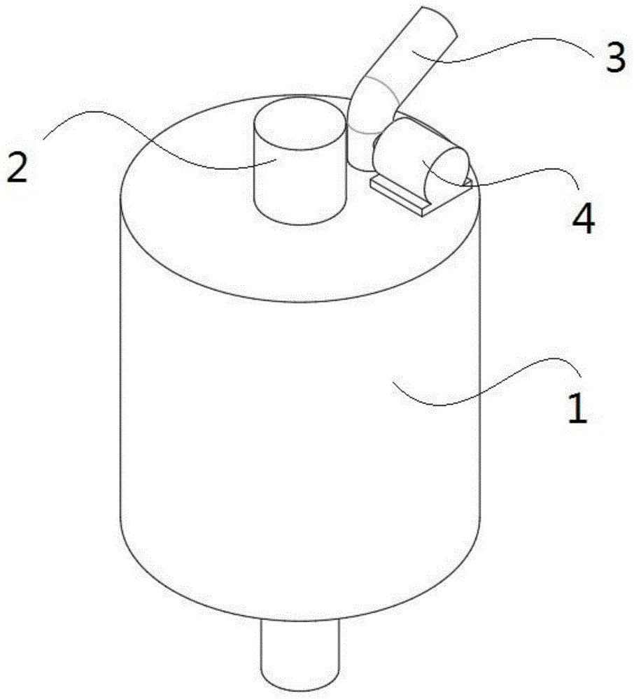 一种新型预热器旋风筒内筒挂片保护装置的制作方法