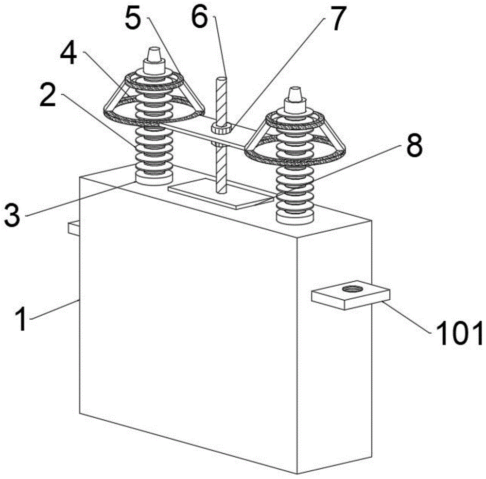 一种电力电容器用均压器结构的制作方法