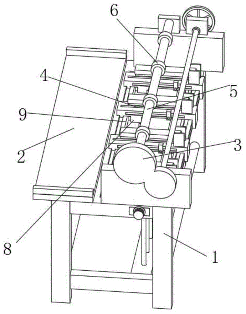 一种瓦楞纸箱制作开槽切角机及使用方法与流程