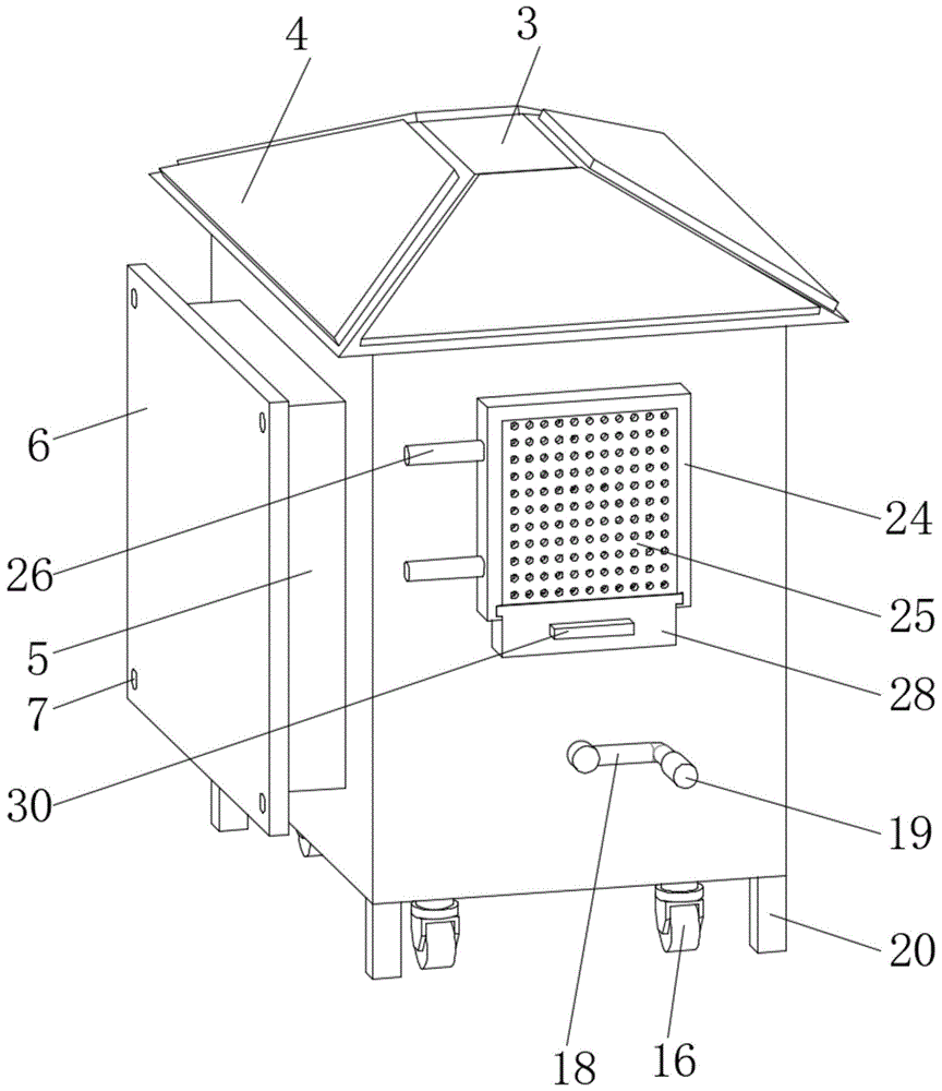 一种建筑施工用室外太阳能通讯箱的制作方法