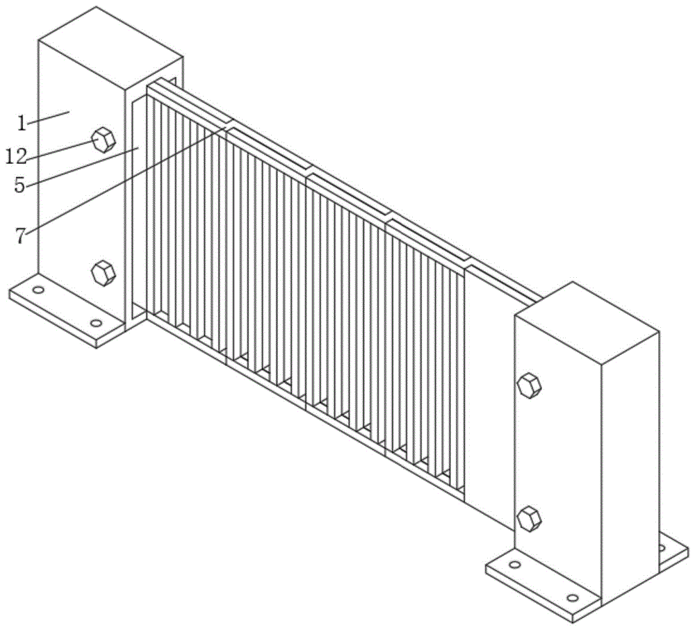 一种土木工程用建筑护栏的制作方法