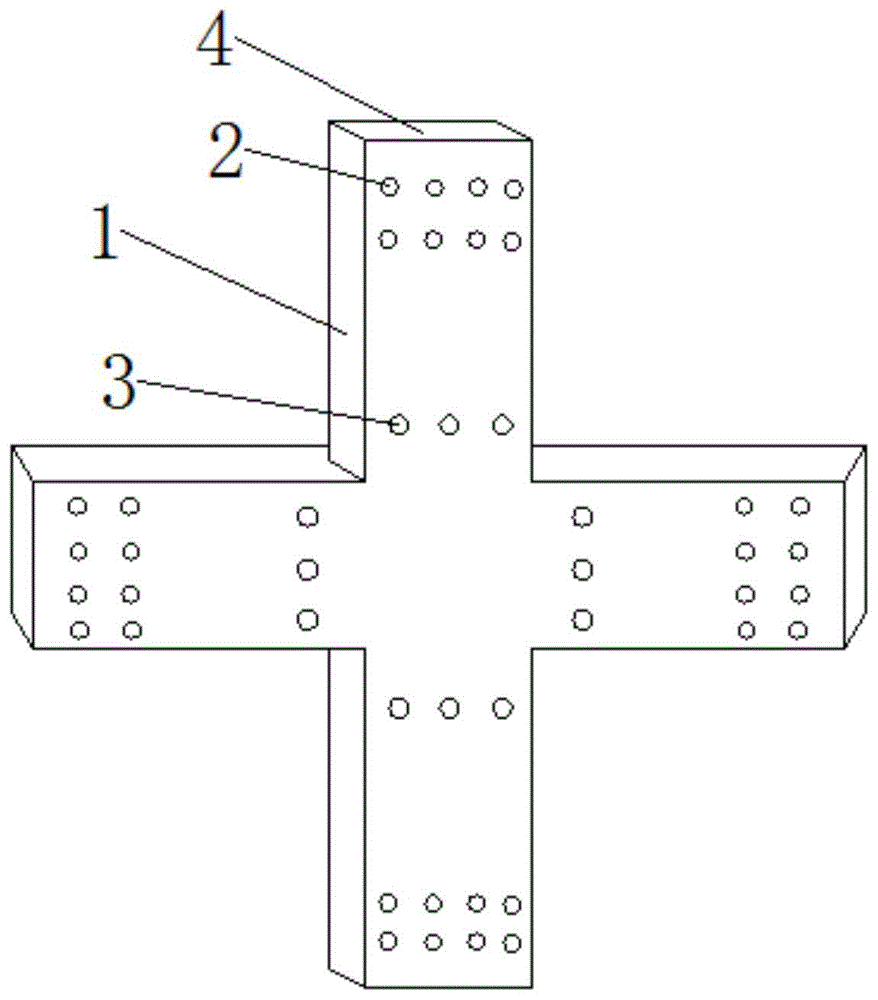 一种木结构建筑梁柱连接节点结构的制作方法