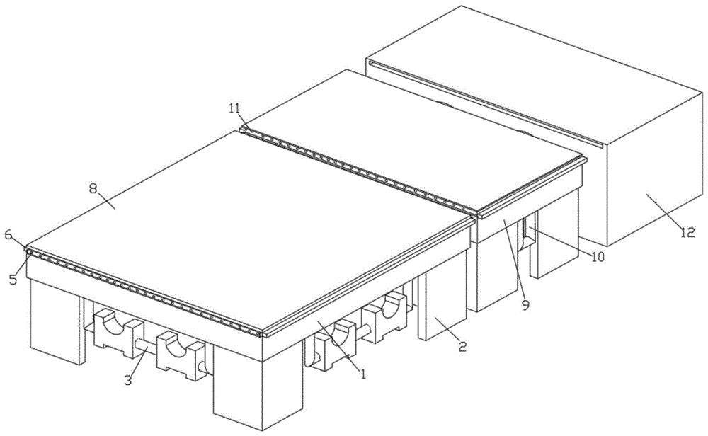 一种装配式活动地板安装结构的制作方法