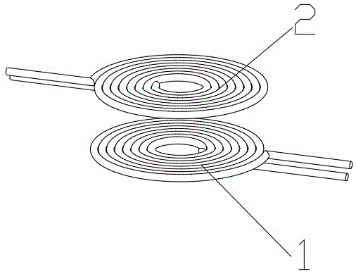 一种异形电磁感应式无线充电结构的制作方法