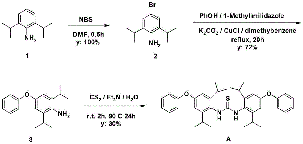 一种丁醚脲杂质D的合成方法与流程