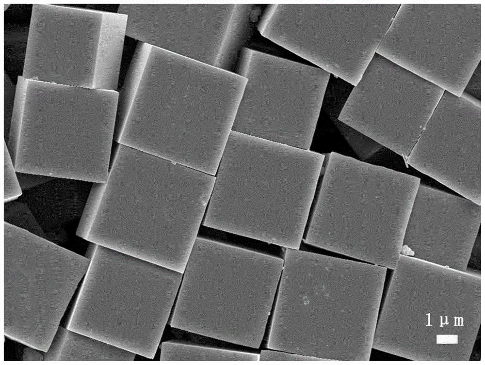 一种高稳定性的微米级立方体钴基普鲁士蓝类似物的制备方法和应用