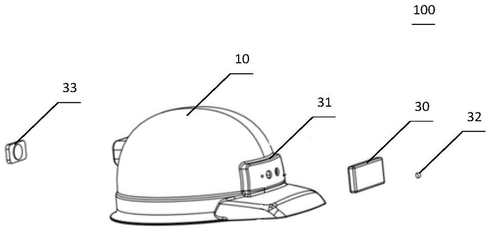 脑电安全帽的制作方法