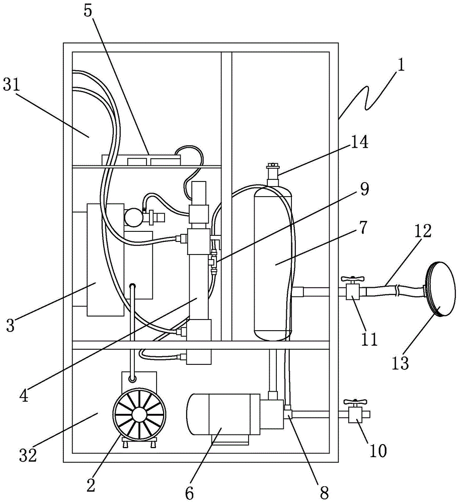 一种制作高浓度臭氧水装置的制作方法