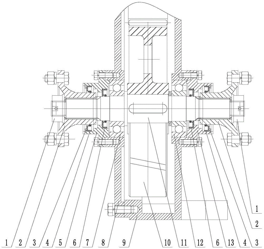 铲运机减速箱的制作方法