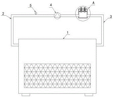 一种空压机循环水管路压力控制系统的制作方法