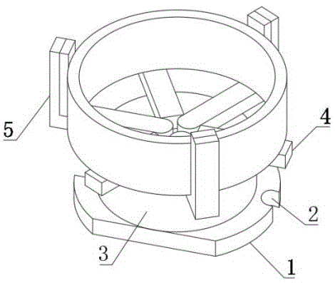 非标三轴钻孔机用卡盘结构的制作方法