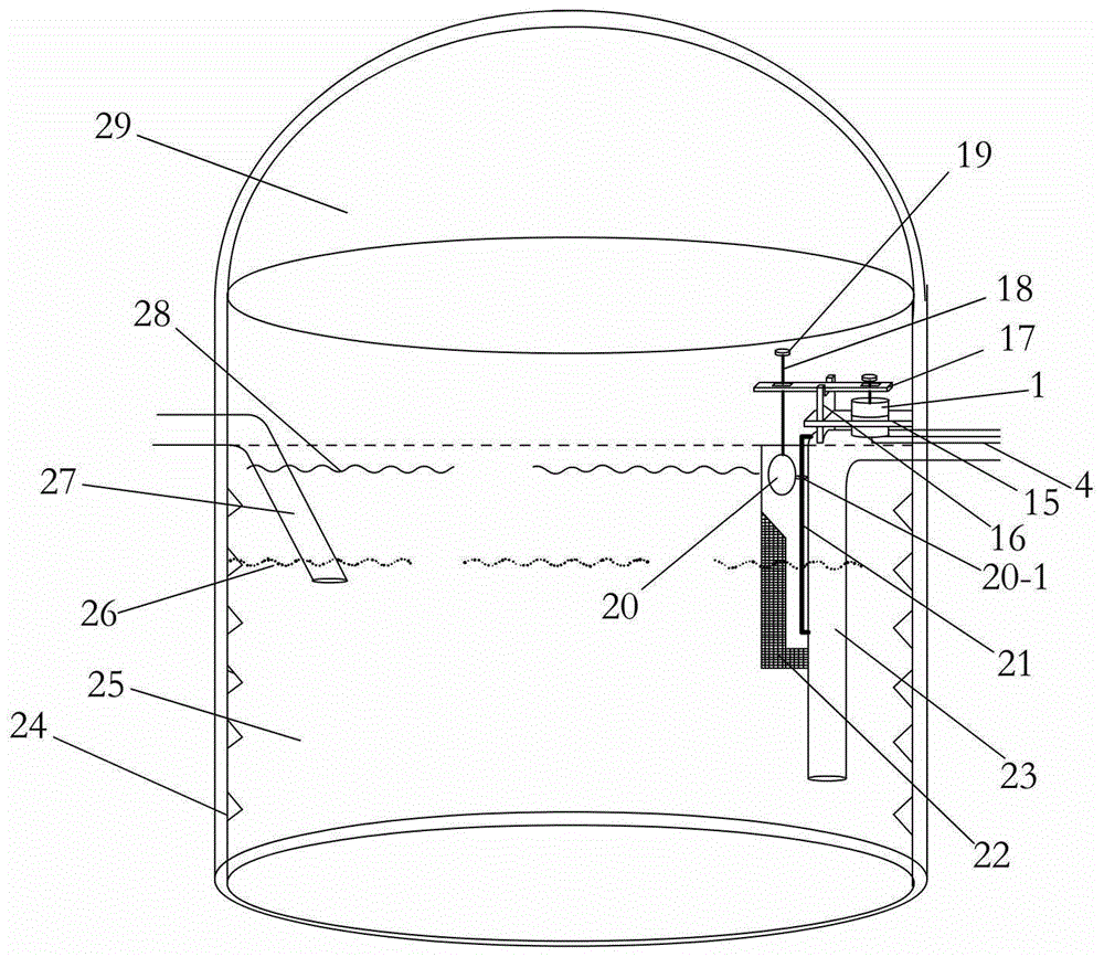 自旋式圆形拱顶化粪池的制作方法