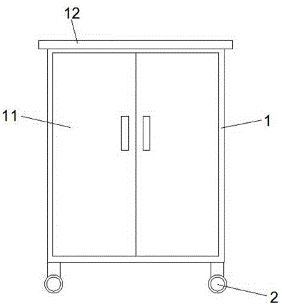 一种交换机用散热机柜的制作方法