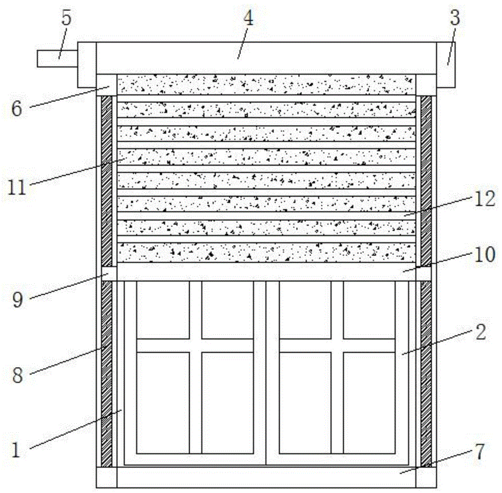 一种电动遮阳式窗架的制作方法