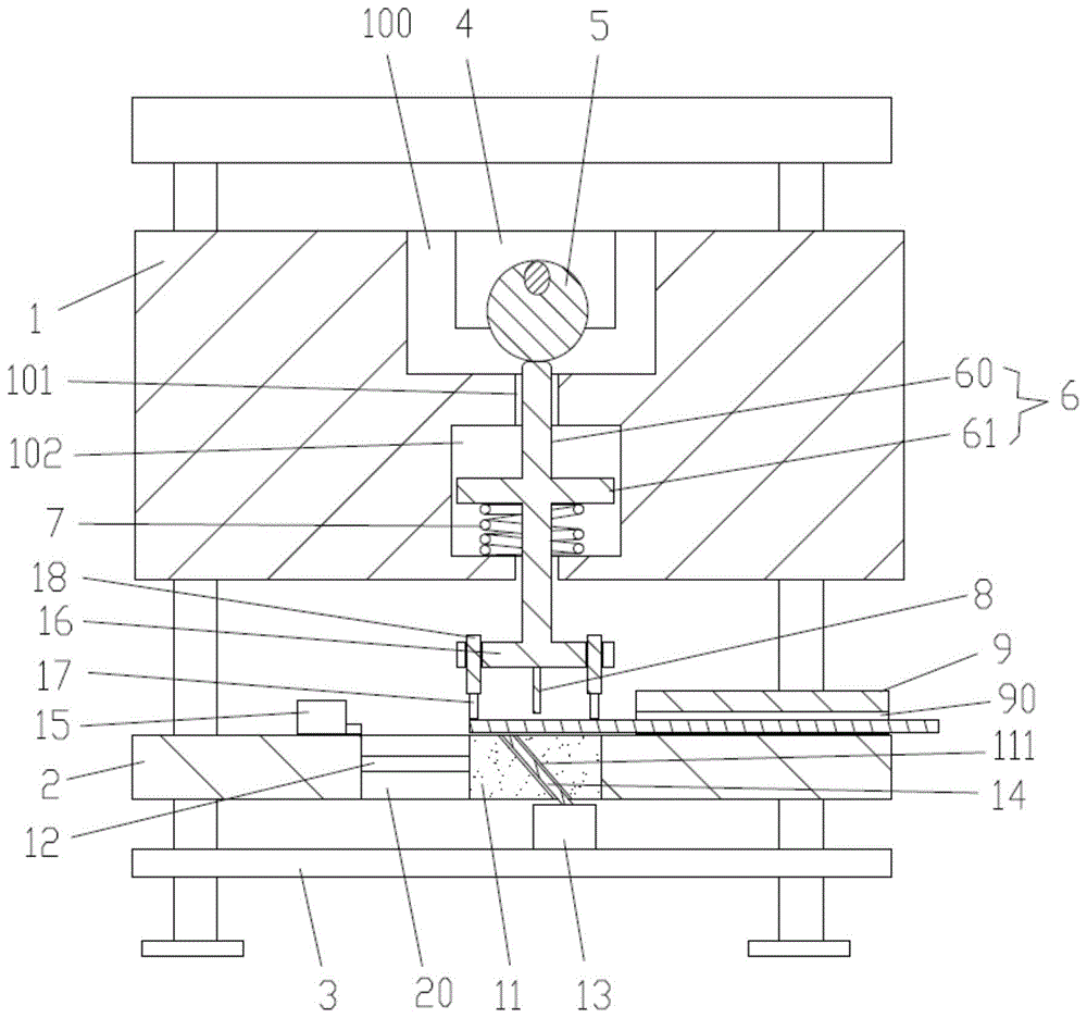 一种极耳裁切模具的制作方法