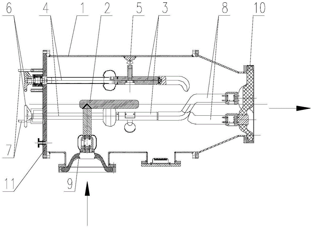 一种高压开关耐压试验用换向开关的制作方法