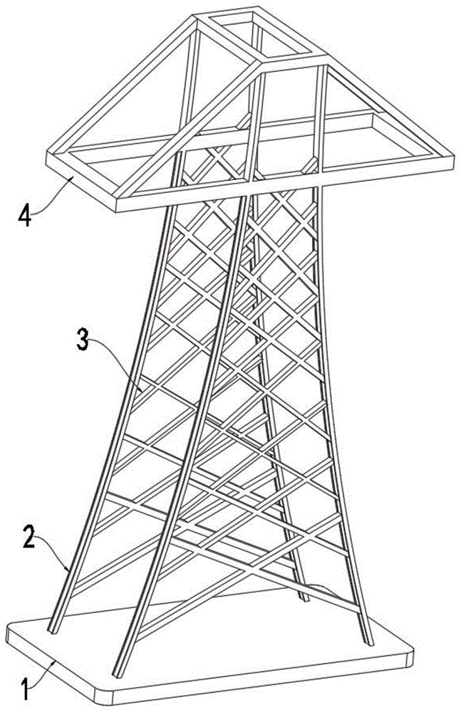 一种低温区用高强钢转角塔的制作方法