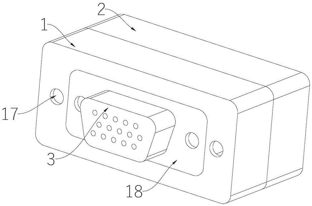 一种微型VGA滤波器的制作方法