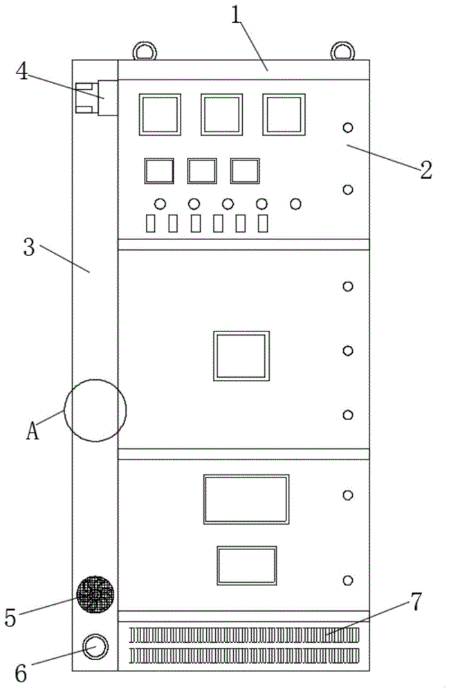 一种防潮防水型开关柜的制作方法