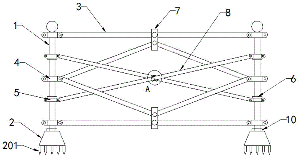 一种畜牧围栏装置的制作方法