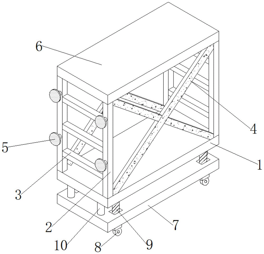 一种建筑装饰工程用脚手架的制作方法