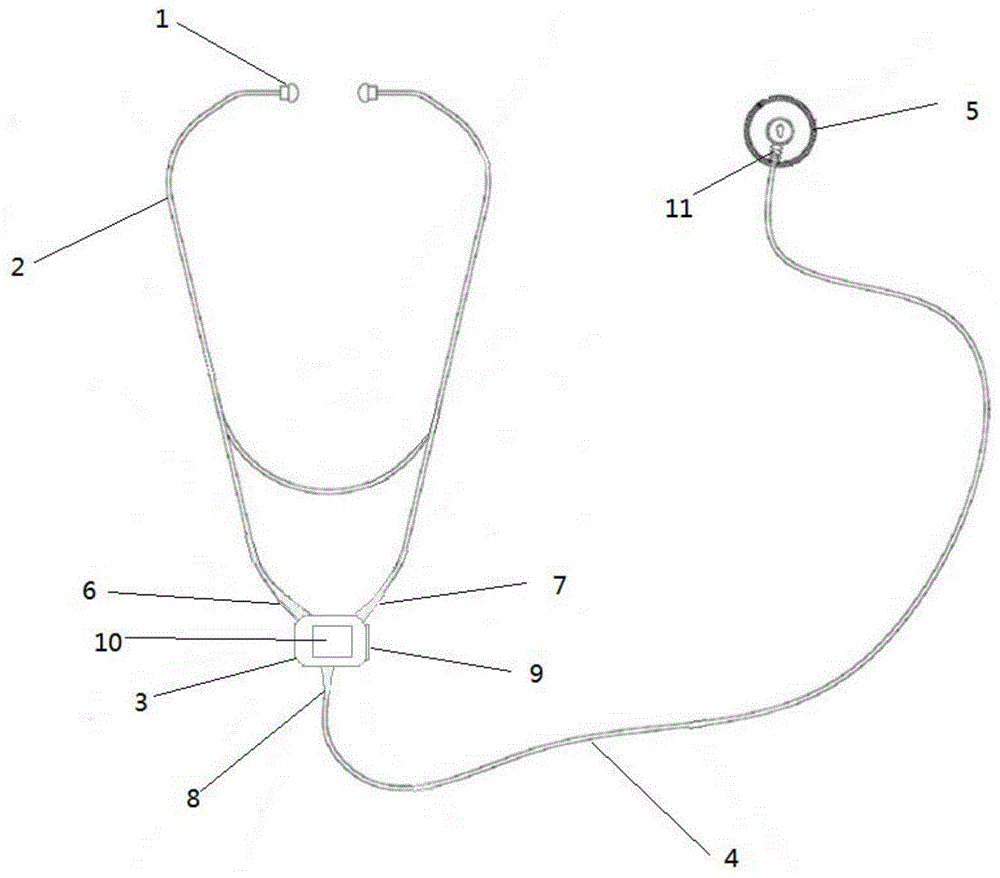一种多功能听诊器
