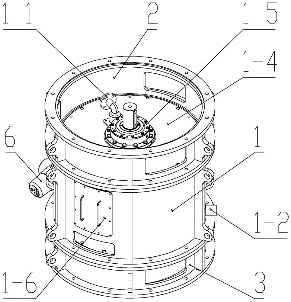 一种立式水冷双筒型永磁调速器的制作方法