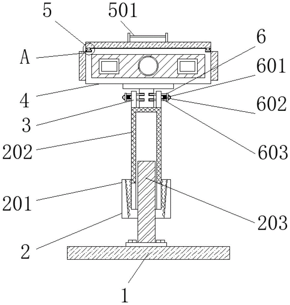 一种道路桥梁工程用桥梁形变监测装置的制作方法