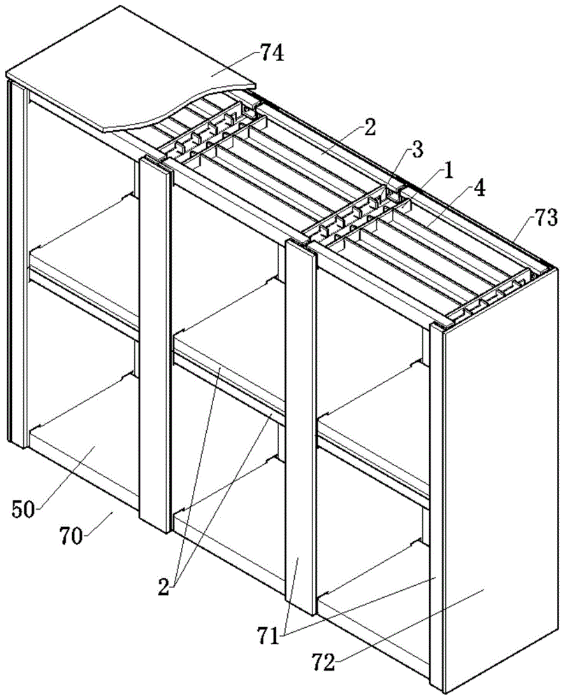 一种存放架的制作方法