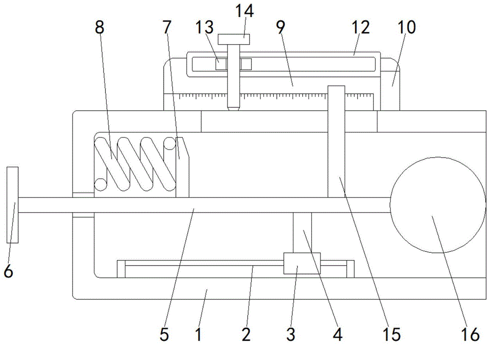 一种建筑施工用墙体硬度检测装置的制作方法