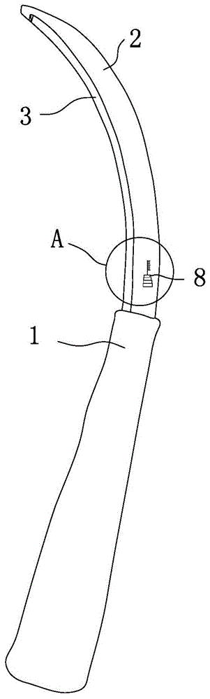 镰刀的制作方法