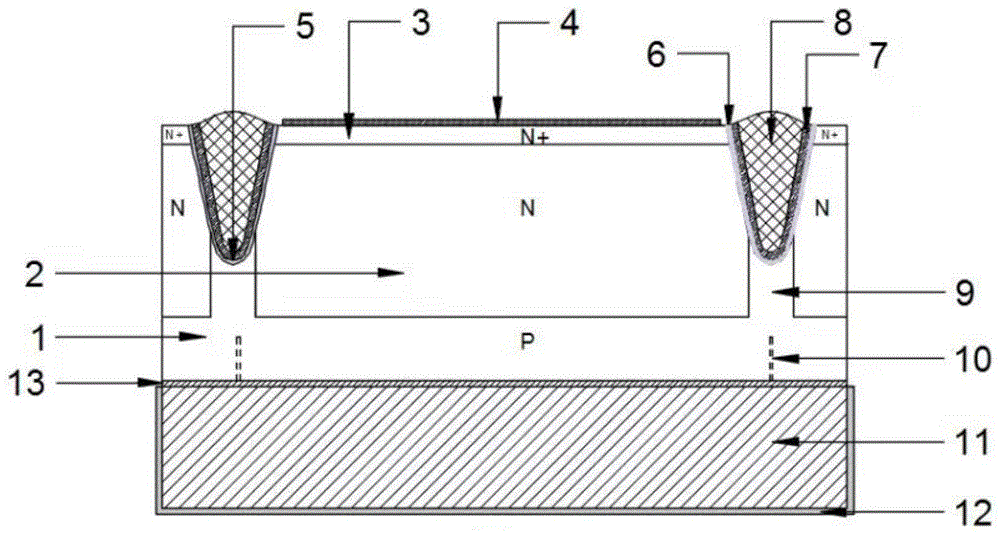 一种压接式二极管管芯制作方法与流程