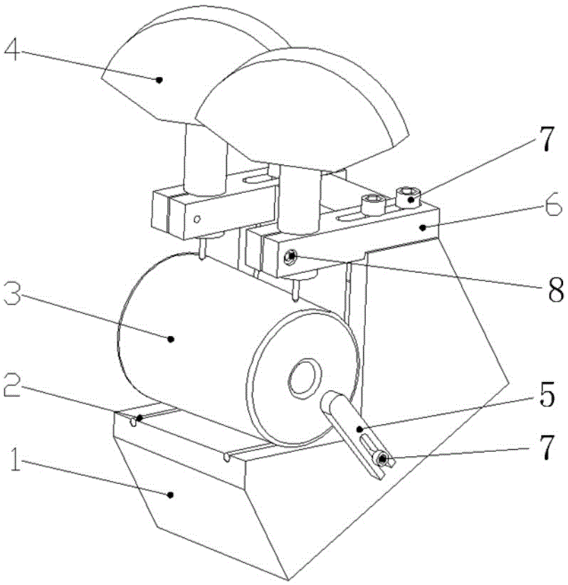 一种卧式圆锥滚子锥度测量装置的制作方法