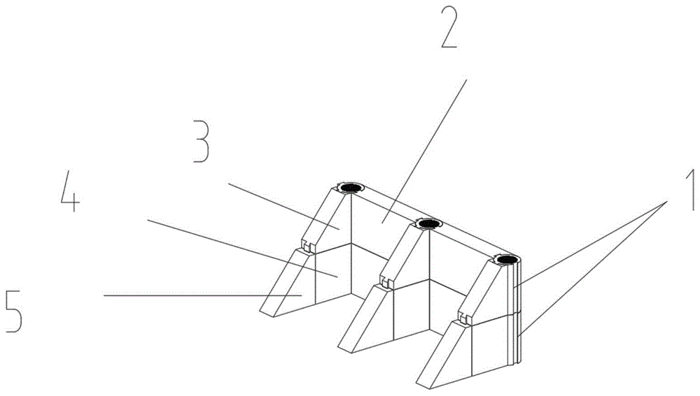 一种建筑基坑支护的组合桩结构的制作方法