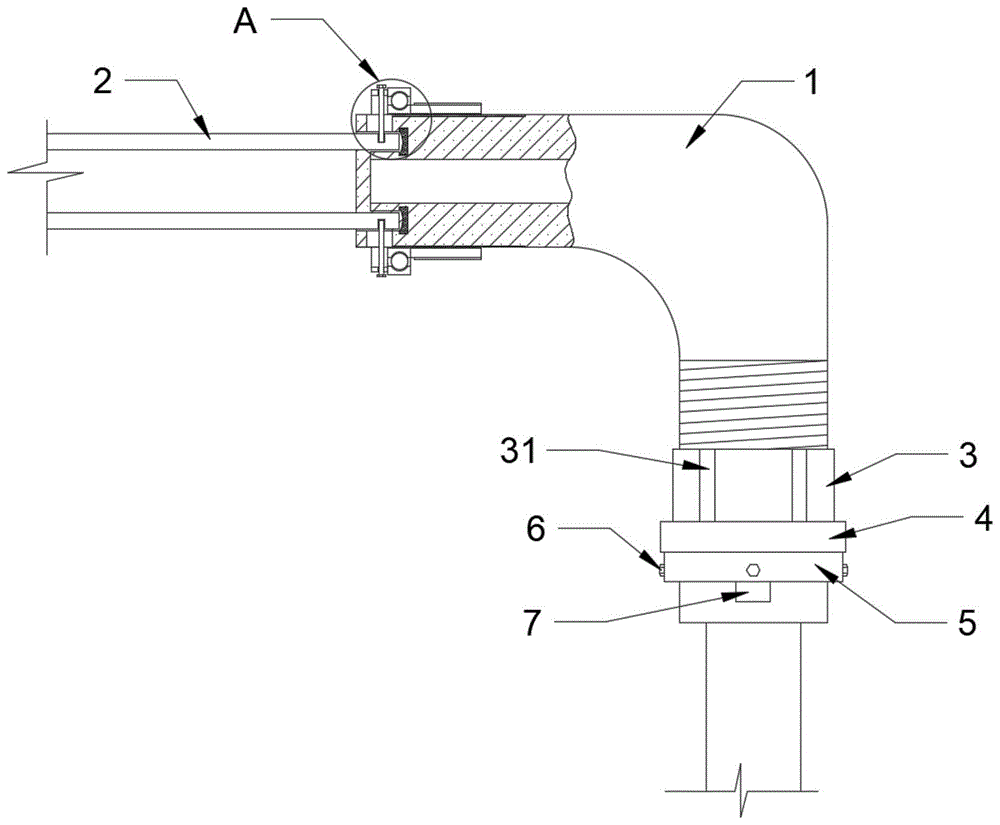 一种专用于弯折对接的聚乙烯管材连接件的制作方法
