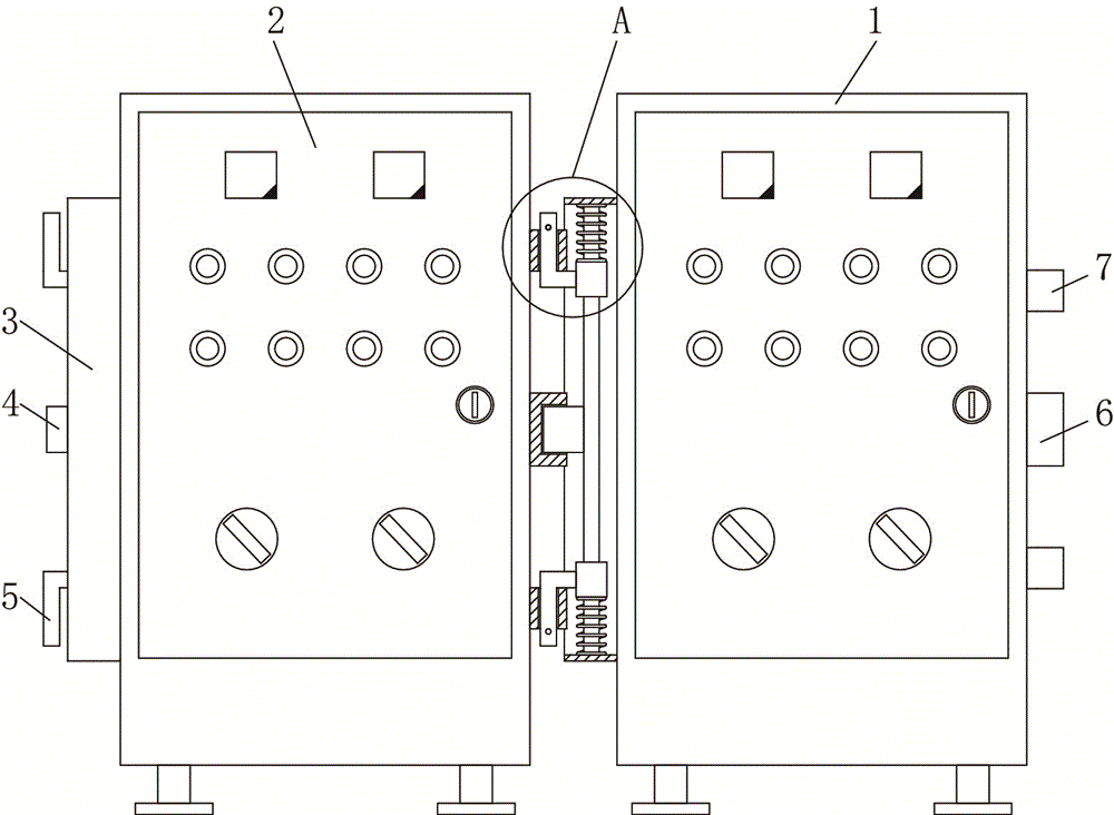 一种并装式电梯控制终端控制箱的制作方法