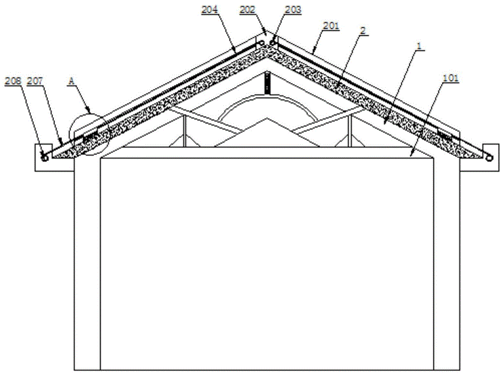 一种太阳能板复合建筑的制作方法